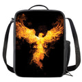 Phoenix Firebird Print Crossbody Lunch Bag