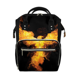 Phoenix Firebird Print Diaper Bag