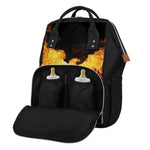 Phoenix Firebird Print Diaper Bag