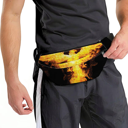 Phoenix Firebird Print Fanny Pack