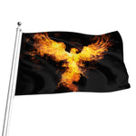 Phoenix Firebird Print Flag
