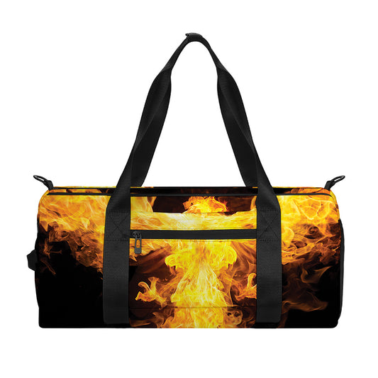 Phoenix Firebird Print Gym Bag