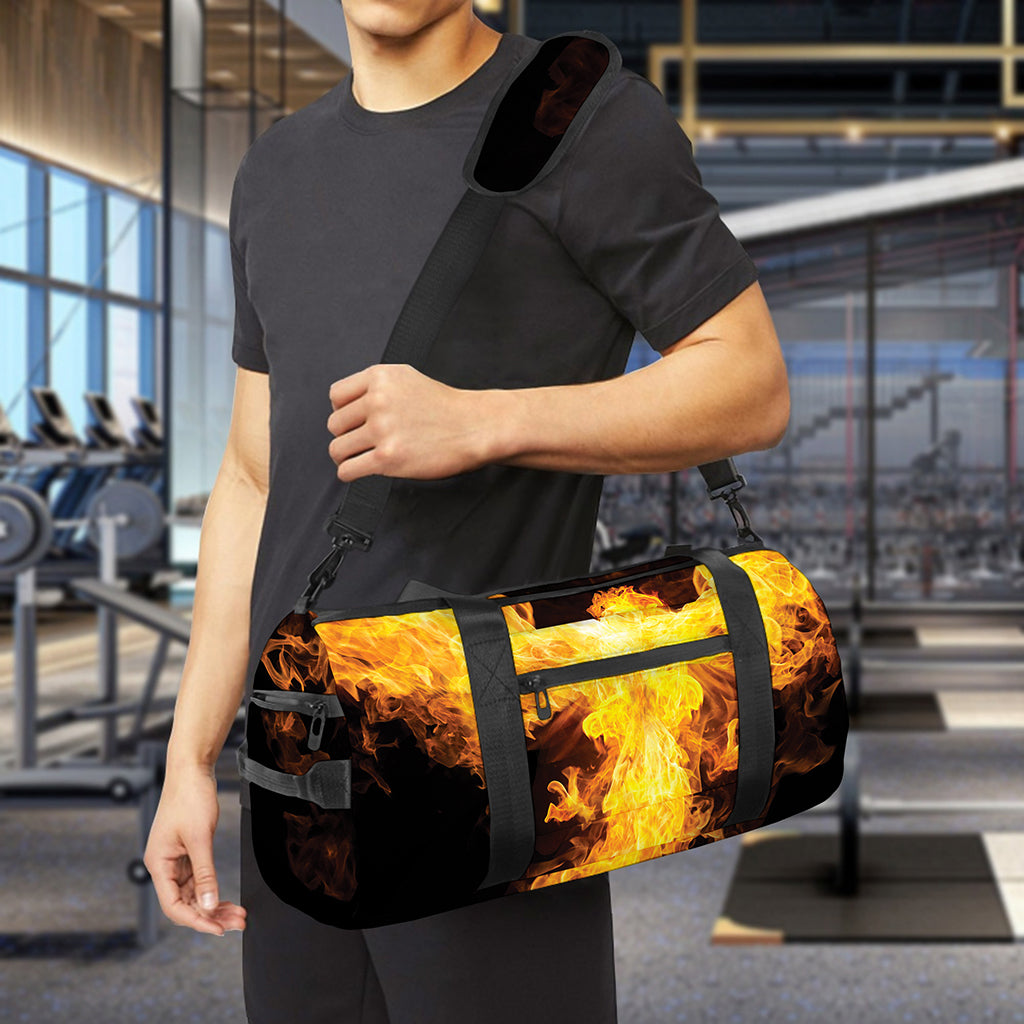 Phoenix Firebird Print Gym Bag