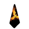 Phoenix Firebird Print Hand Towel