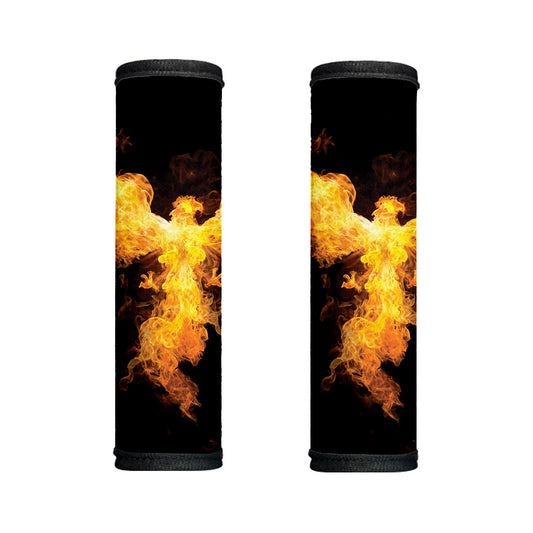 Phoenix Firebird Print Handle Covers