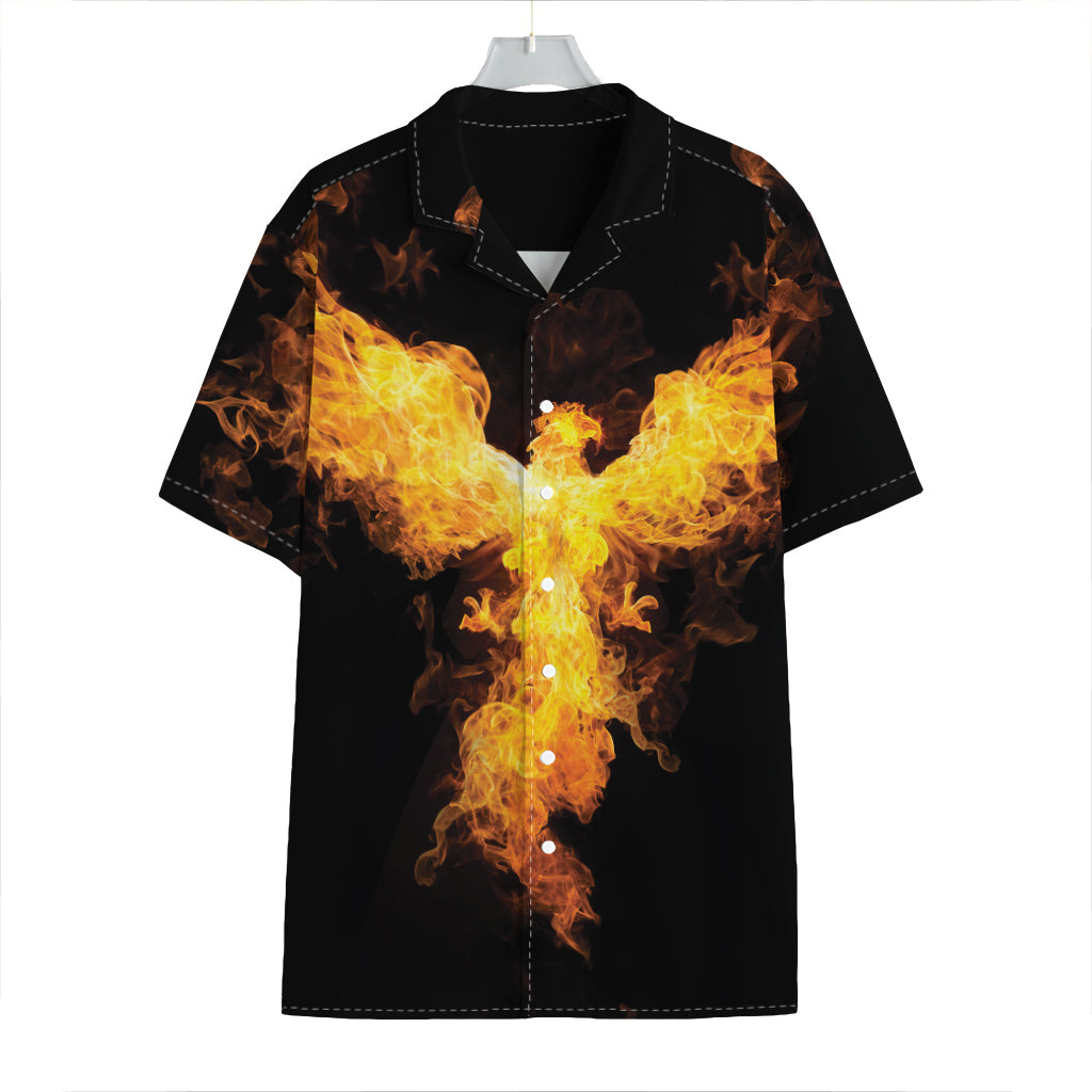Phoenix Firebird Print Hawaiian Shirt