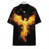 Phoenix Firebird Print Hawaiian Shirt