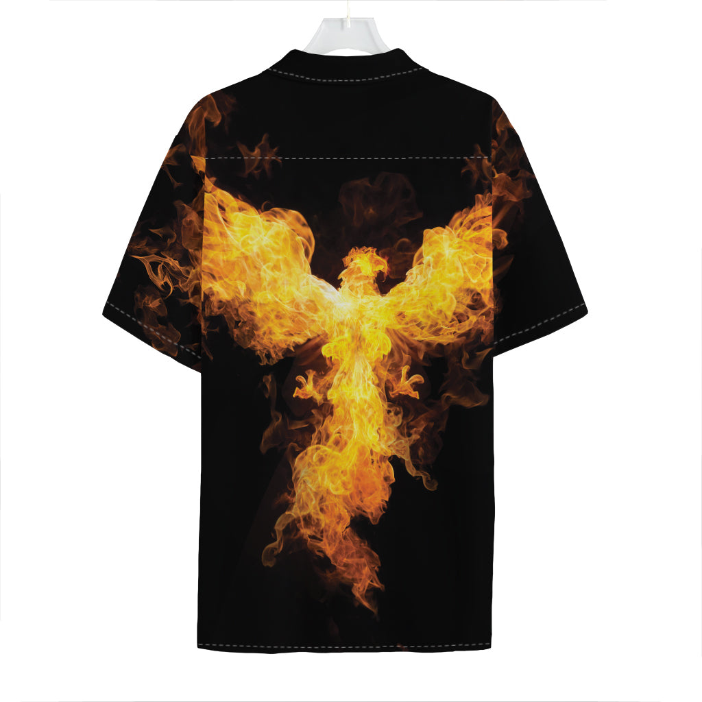 Phoenix Firebird Print Hawaiian Shirt