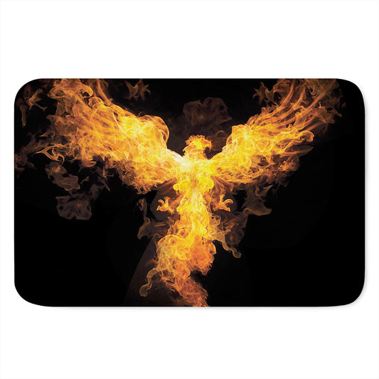 Phoenix Firebird Print Indoor Door Mat