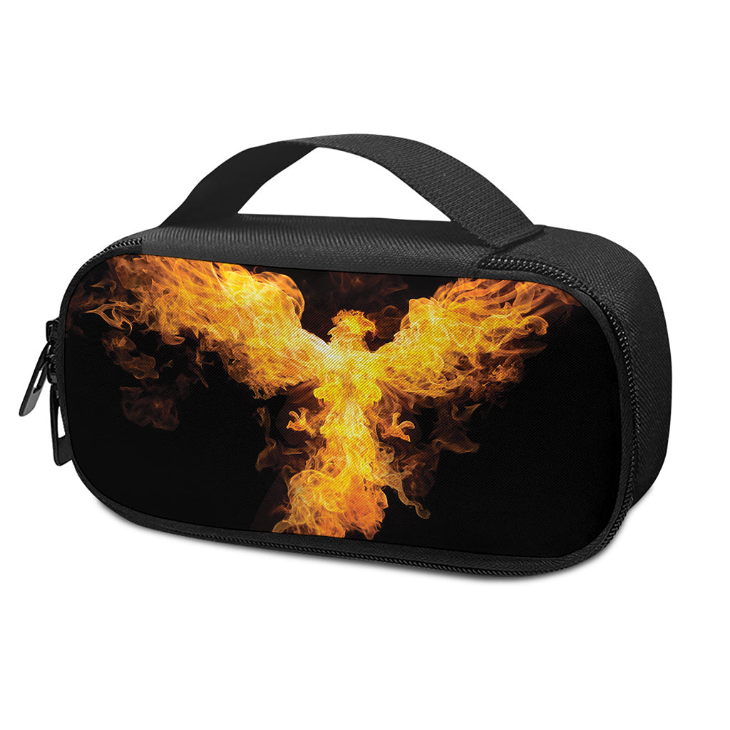 Phoenix Firebird Print Insulin Cooler Travel Case