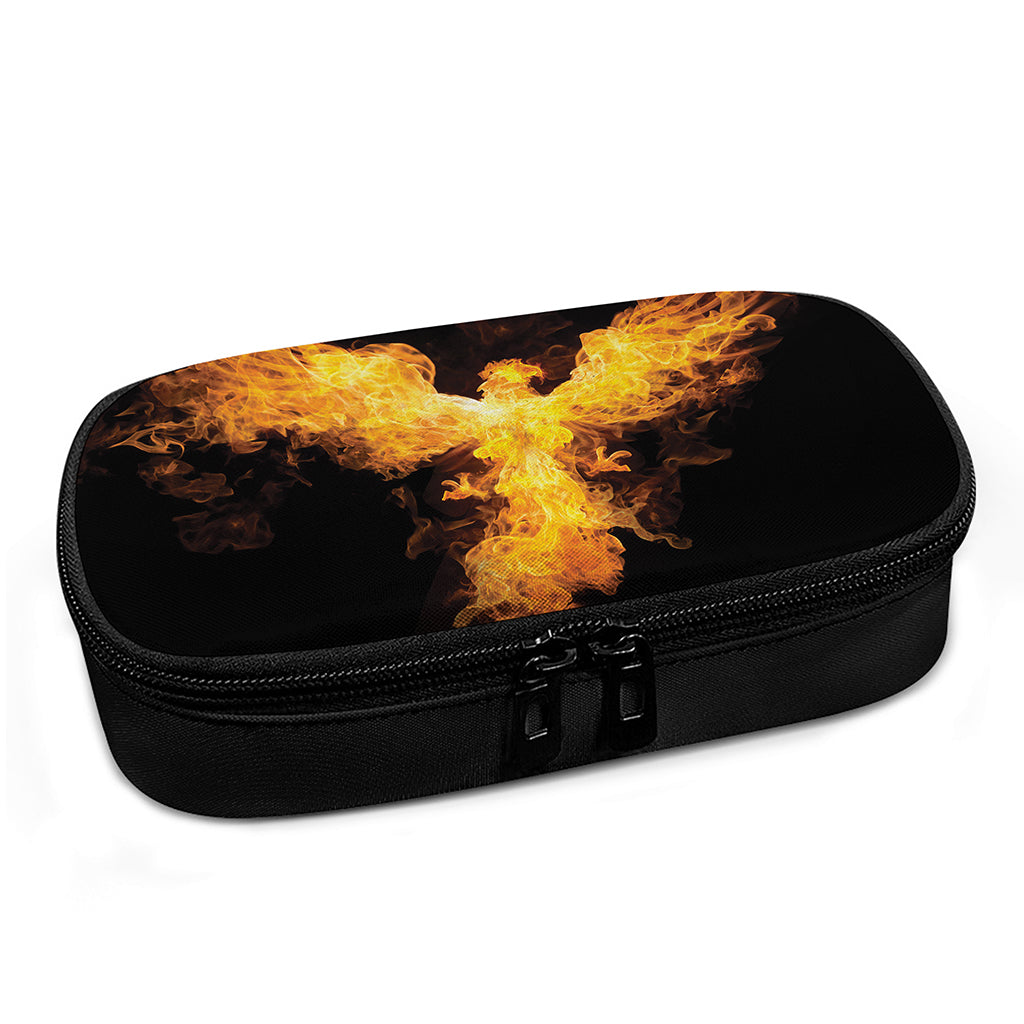 Phoenix Firebird Print Insulin Cooler Travel Case