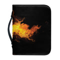 Phoenix Firebird Print Leather Bible Cover