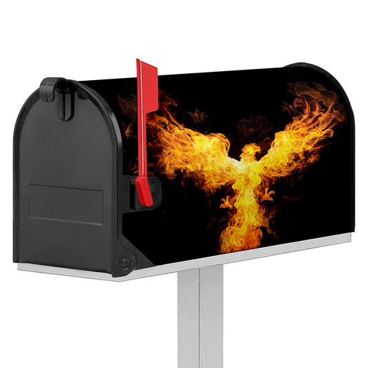 Phoenix Firebird Print Mailbox Cover