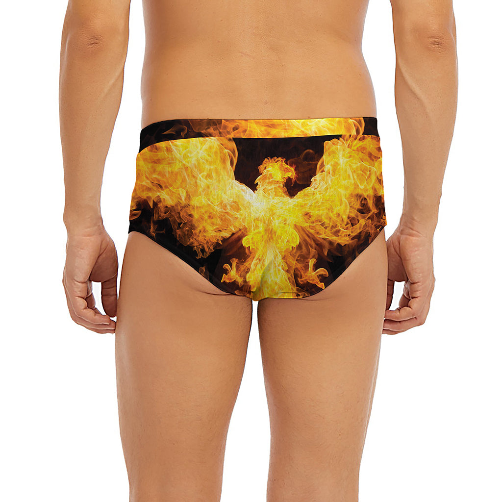Phoenix Firebird Print Men's Briefs