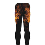 Phoenix Firebird Print Men's leggings