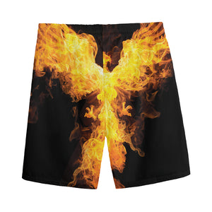 Phoenix Firebird Print Men's Sports Shorts