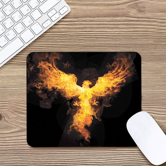 Phoenix Firebird Print Mouse Pad