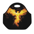 Phoenix Firebird Print Neoprene Lunch Bag