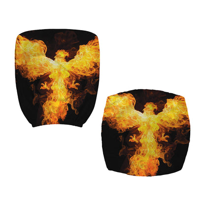Phoenix Firebird Print Office Chair Cover