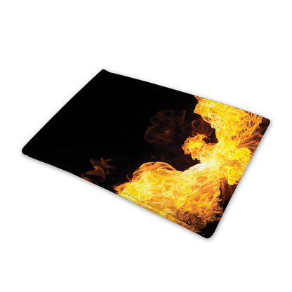Phoenix Firebird Print Pet Cooling Mat Cover