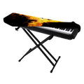Phoenix Firebird Print Piano Keyboard Cover