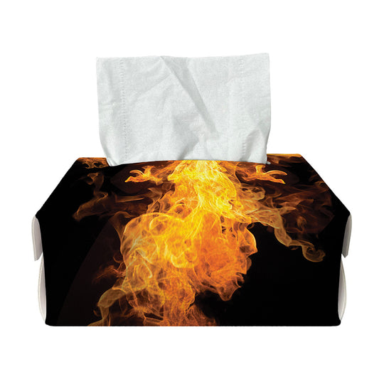 Phoenix Firebird Print Rectangle Tissue Box Cover