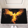 Phoenix Firebird Print Rubber Doormat