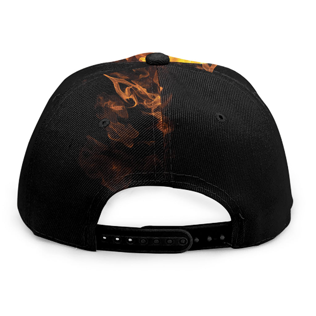 Phoenix Firebird Print Snapback Cap