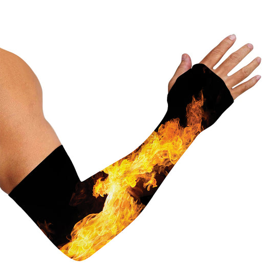 Phoenix Firebird Print Sun Protection Arm Sleeves