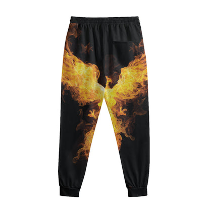 Phoenix Firebird Print Sweatpants