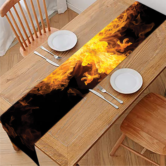 Phoenix Firebird Print Table Runner