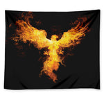 Phoenix Firebird Print Tapestry