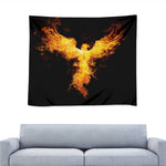 Phoenix Firebird Print Tapestry
