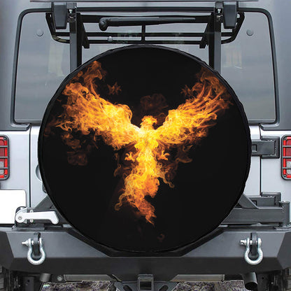 Phoenix Firebird Print Tire Cover