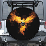 Phoenix Firebird Print Tire Cover With Camera Hole