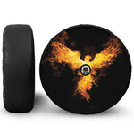 Phoenix Firebird Print Tire Cover With Camera Hole