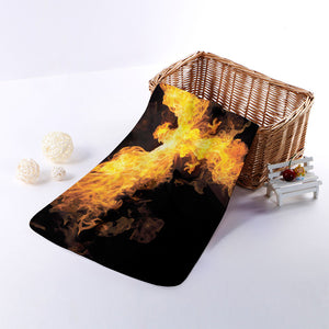 Phoenix Firebird Print Towel