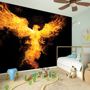 Phoenix Firebird Print Wall Sticker