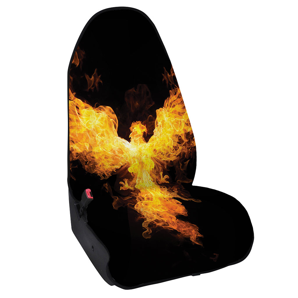 Phoenix Firebird Print Waterproof Car Seat Cover