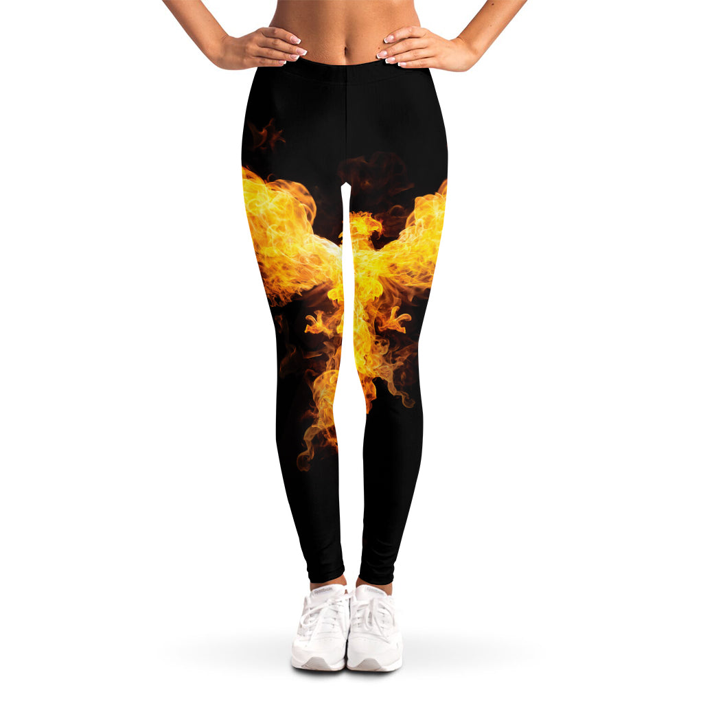 Phoenix Firebird Print Women's Leggings