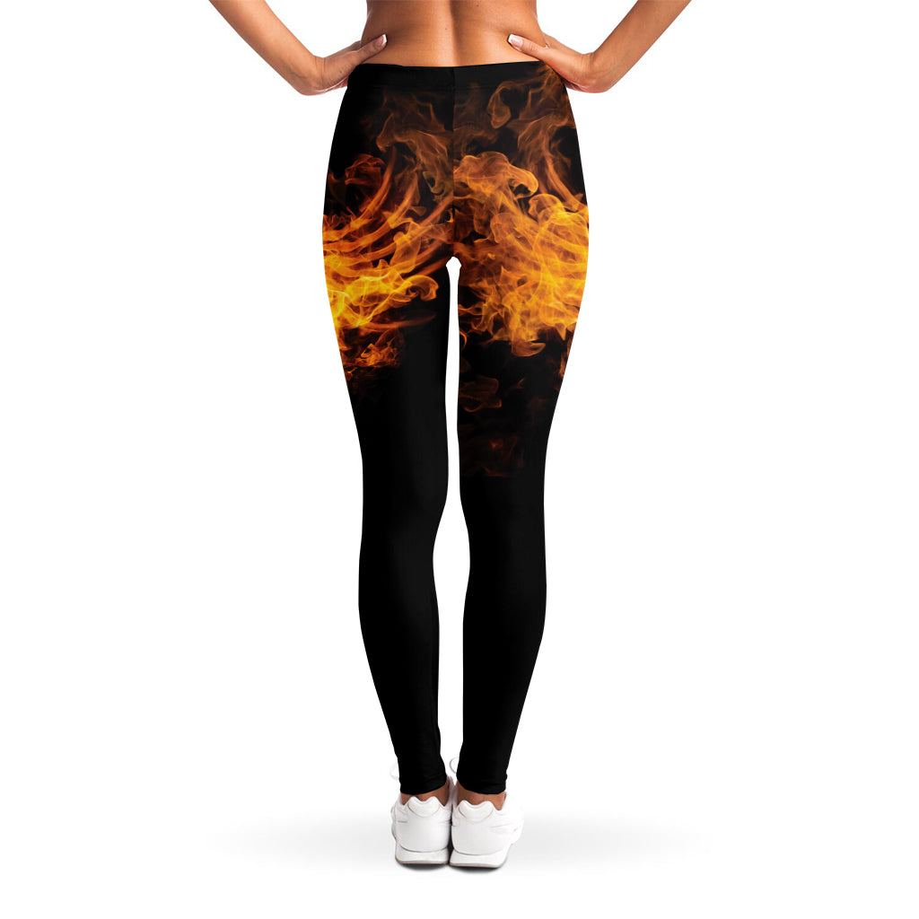 Phoenix Firebird Print Women's Leggings