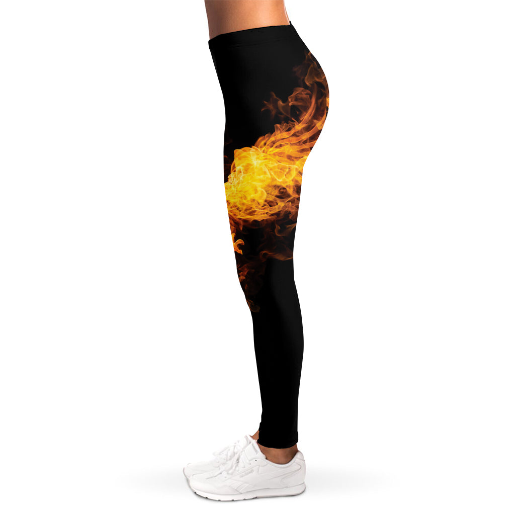 Phoenix Firebird Print Women's Leggings