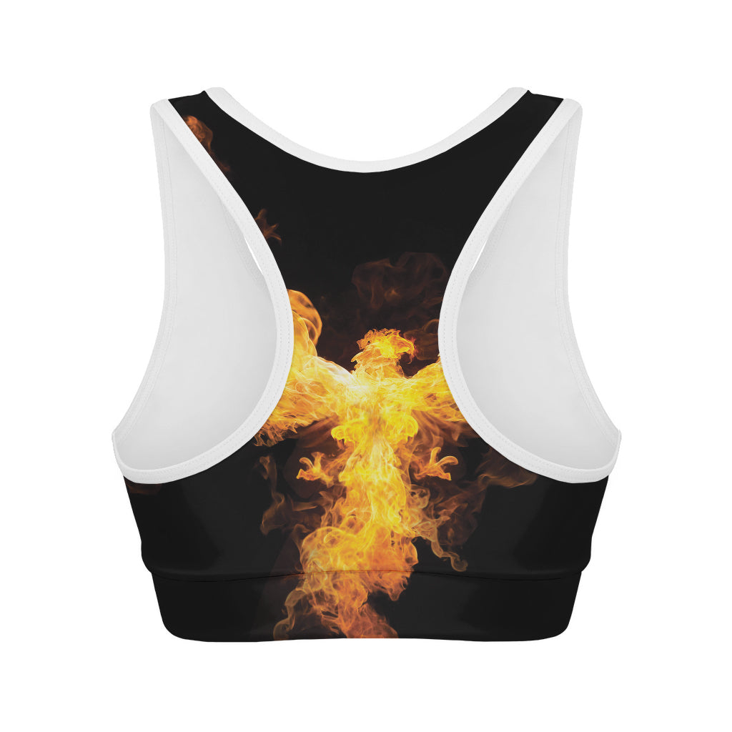 Phoenix Firebird Print Women's Sports Bra
