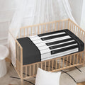 Piano Keyboard Print Baby Crib Sheet