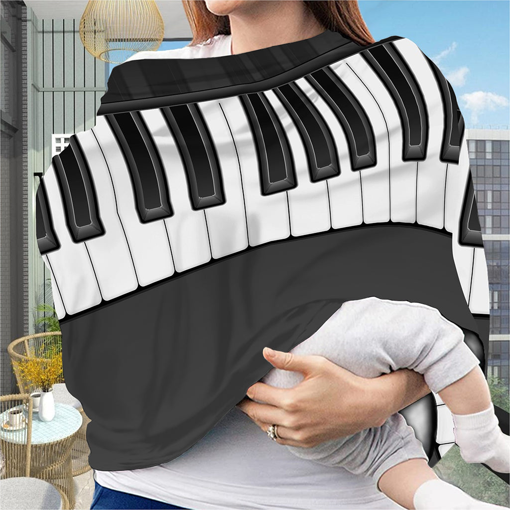 Piano Keyboard Print Baby Seat Cover