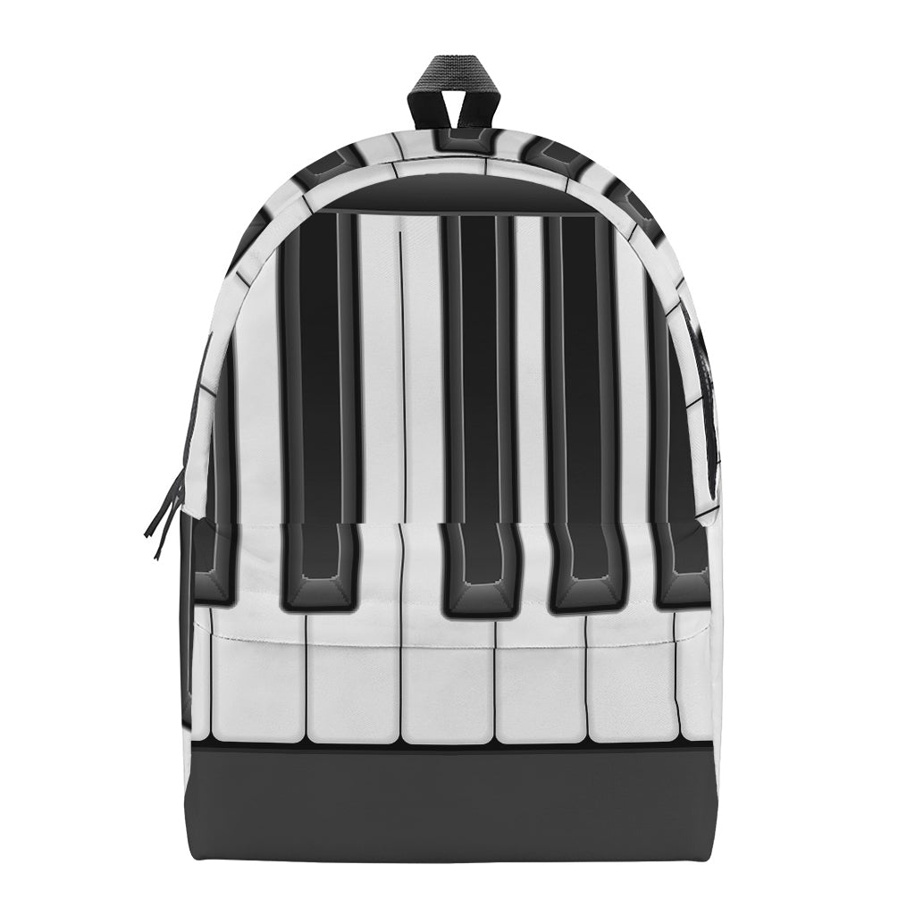 Piano Keyboard Print Backpack
