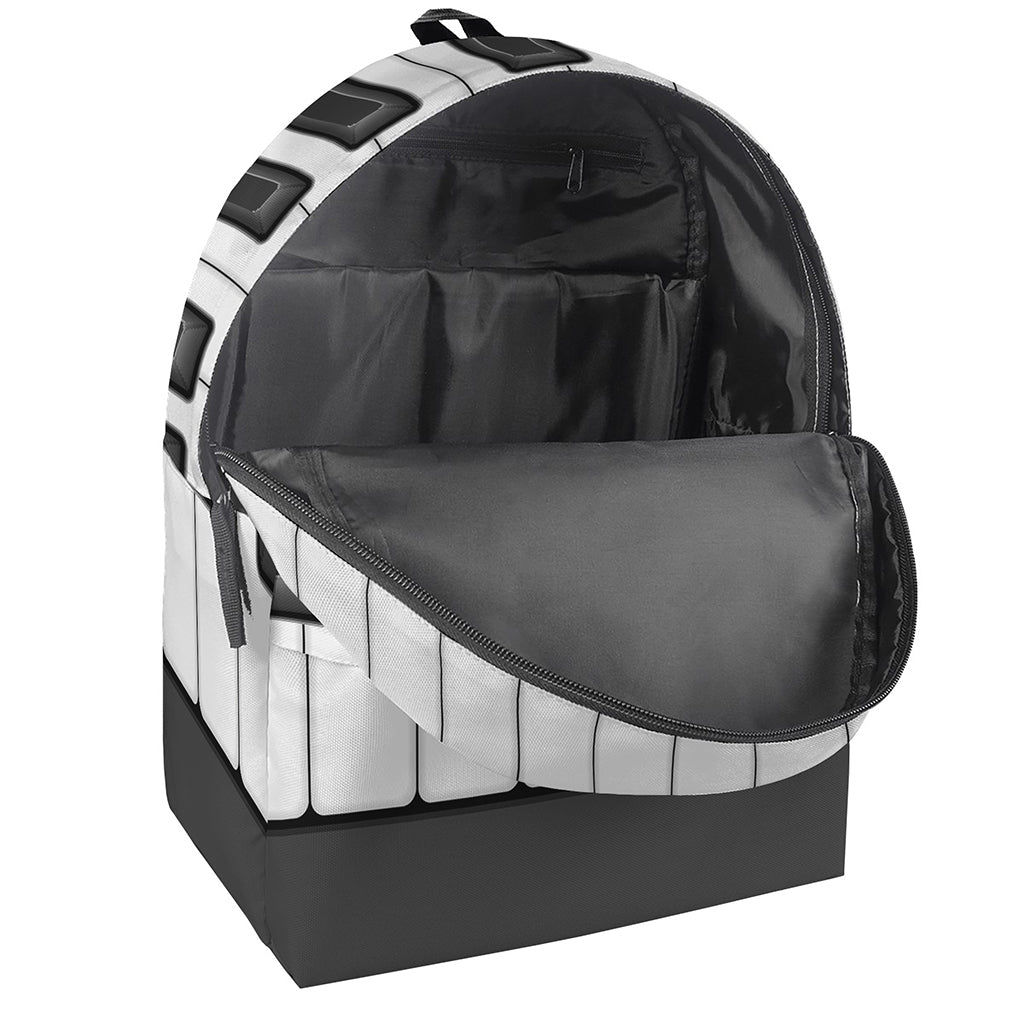 Piano Keyboard Print Backpack
