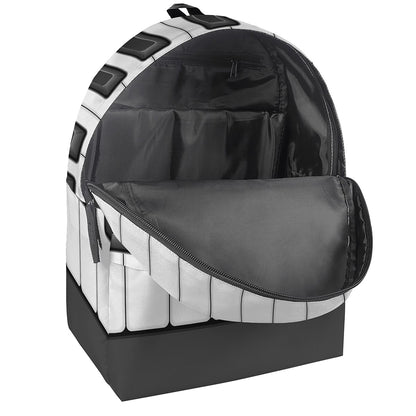 Piano Keyboard Print Backpack