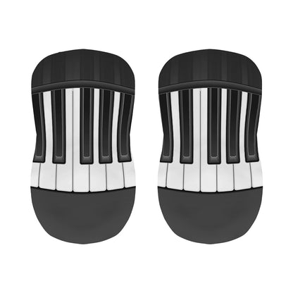 Piano Keyboard Print Bar Stool Covers