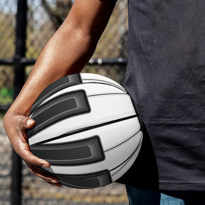 Piano Keyboard Print Basketball